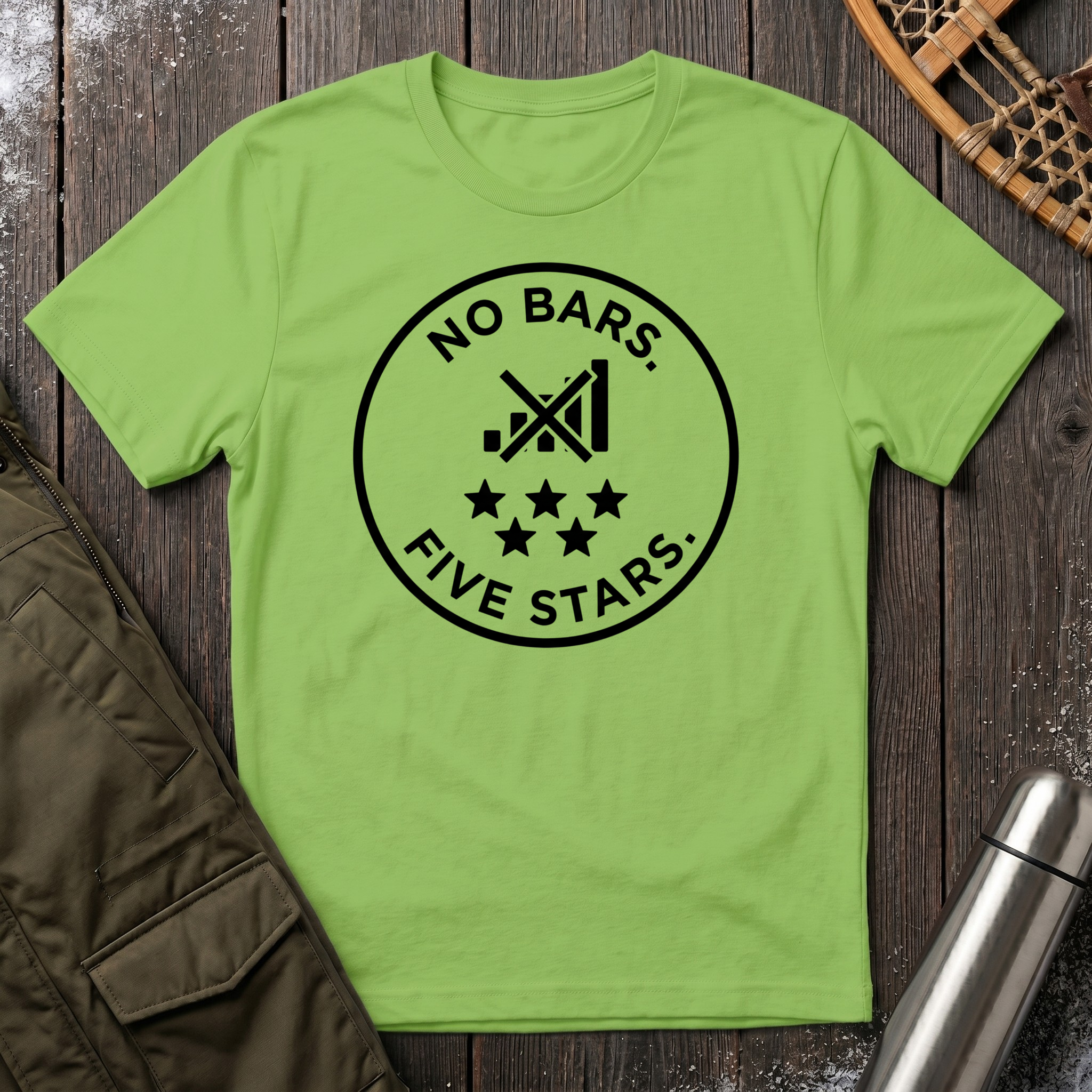 No Bars, Five Stars T-Shirt