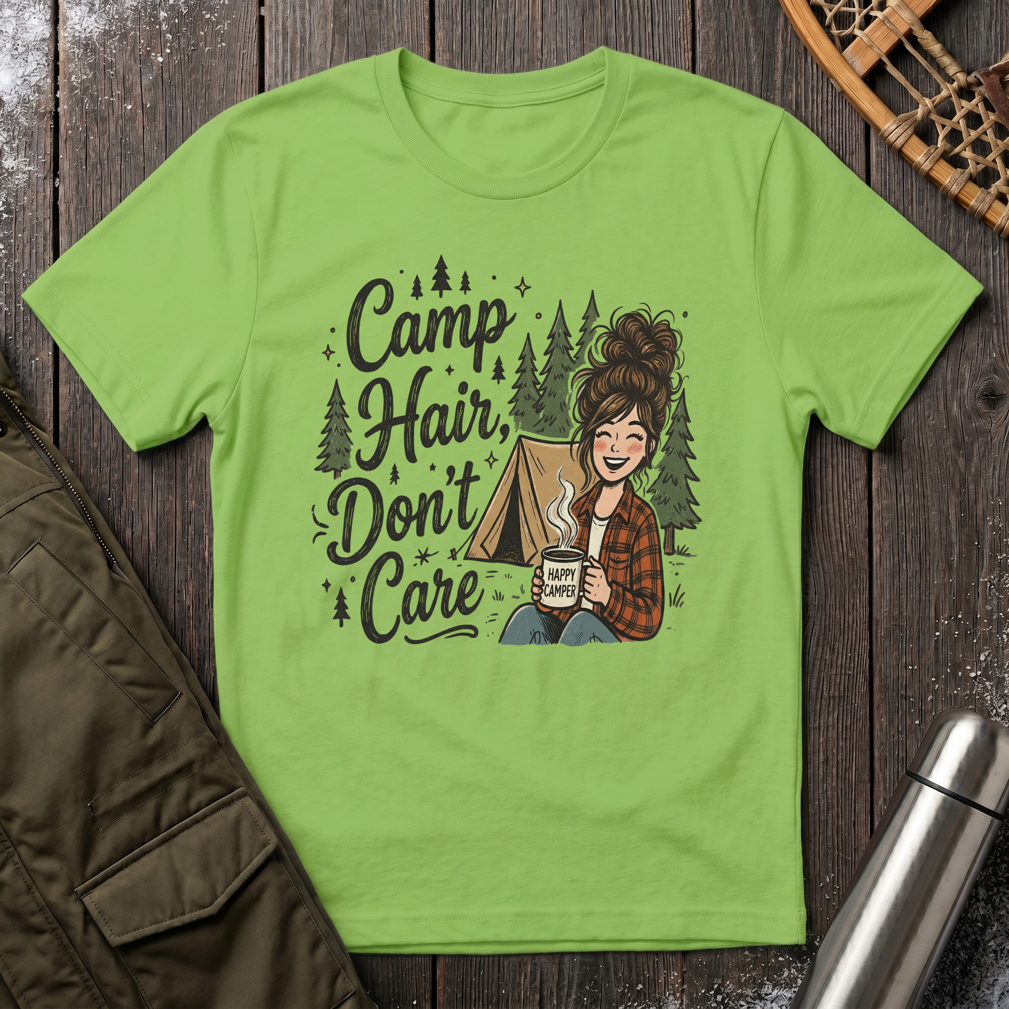 Camp Hair, Don't Care T-Shirt