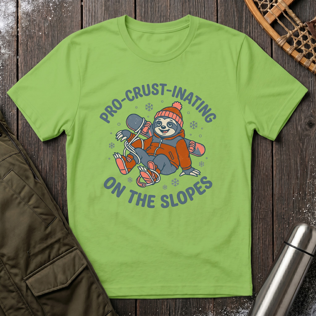 Pro-Crust-Inating On The Slopes T‑Shirt