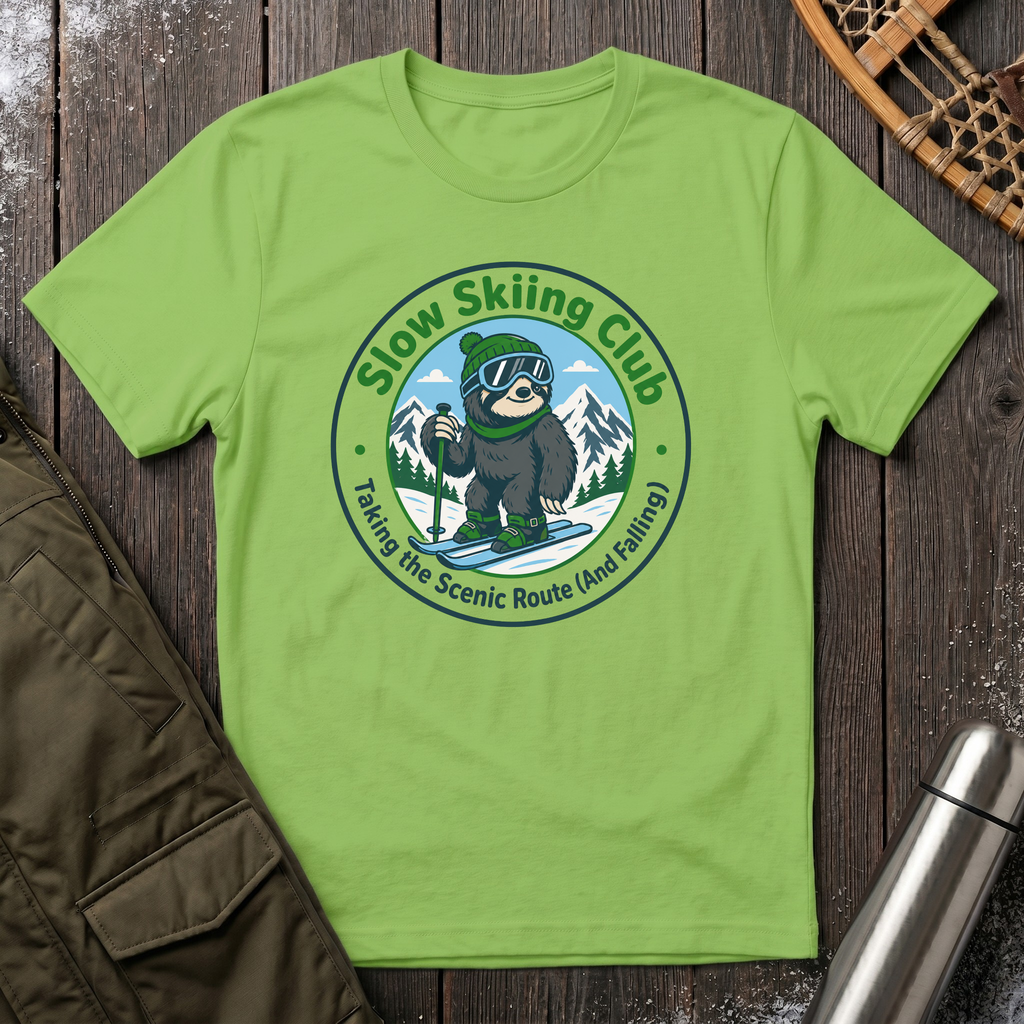 Slow Skiing Club T‑Shirt