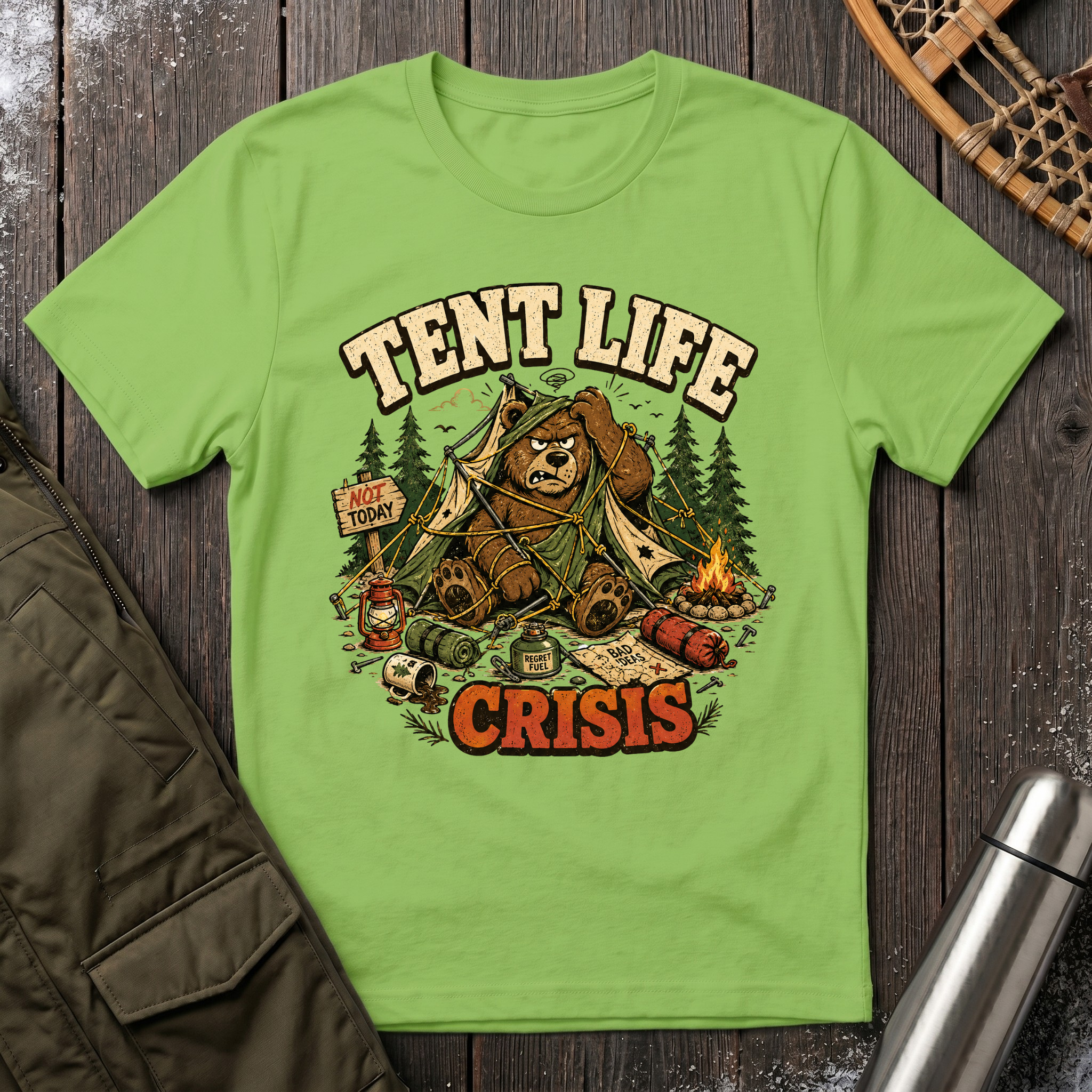 Tent Life Crisis T-Shirt