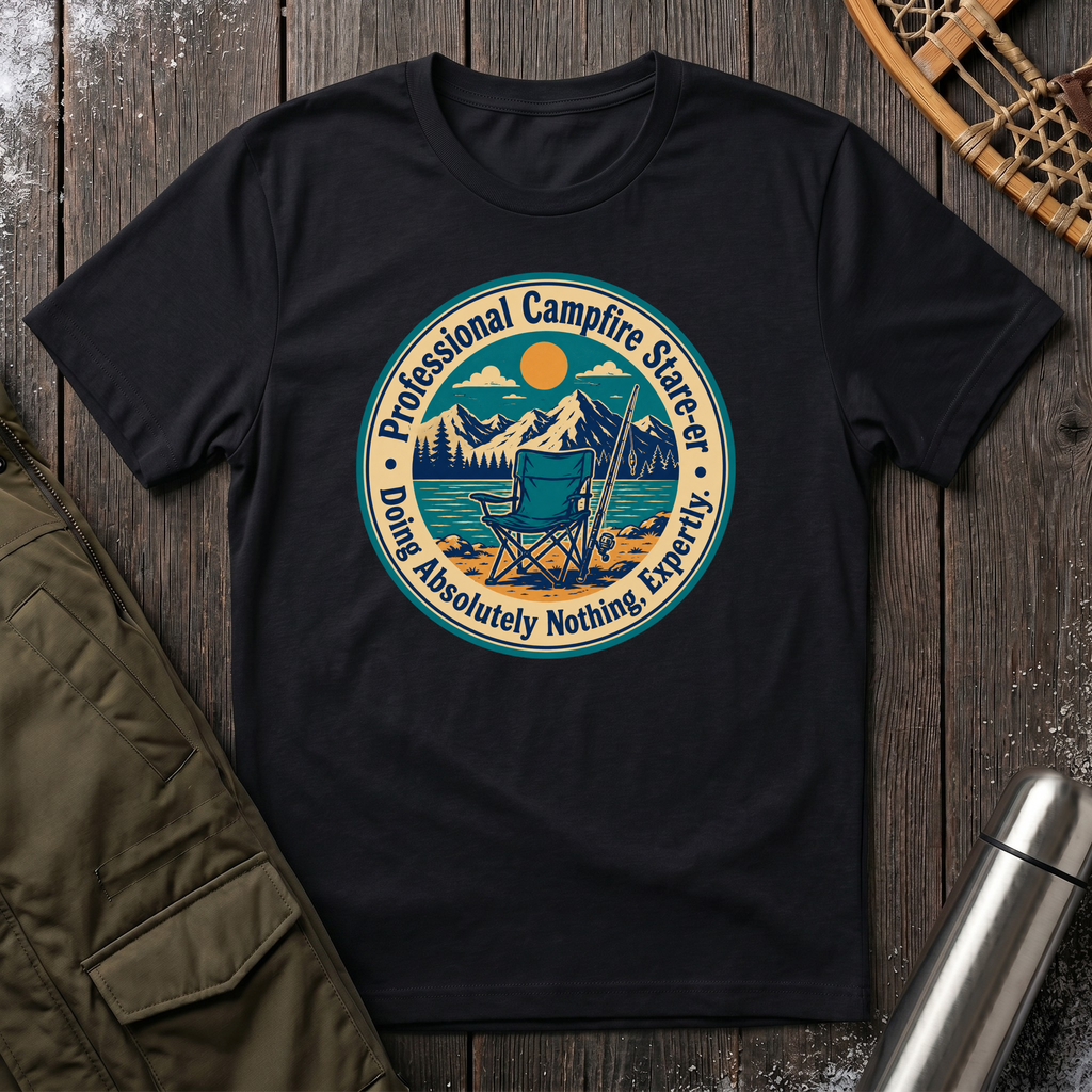 Professional Camp Fire Stare-Er T‑Shirt