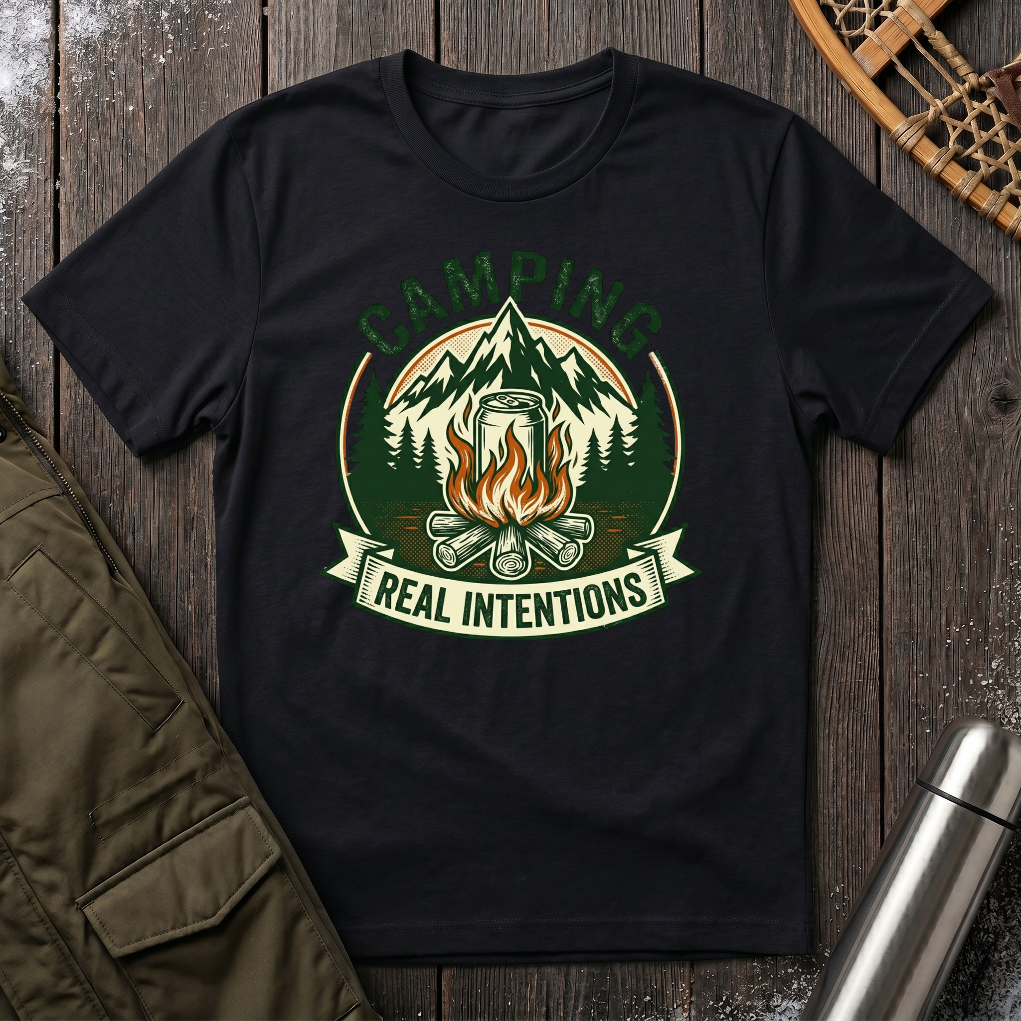 Camping: Real Intentions T‑Shirt