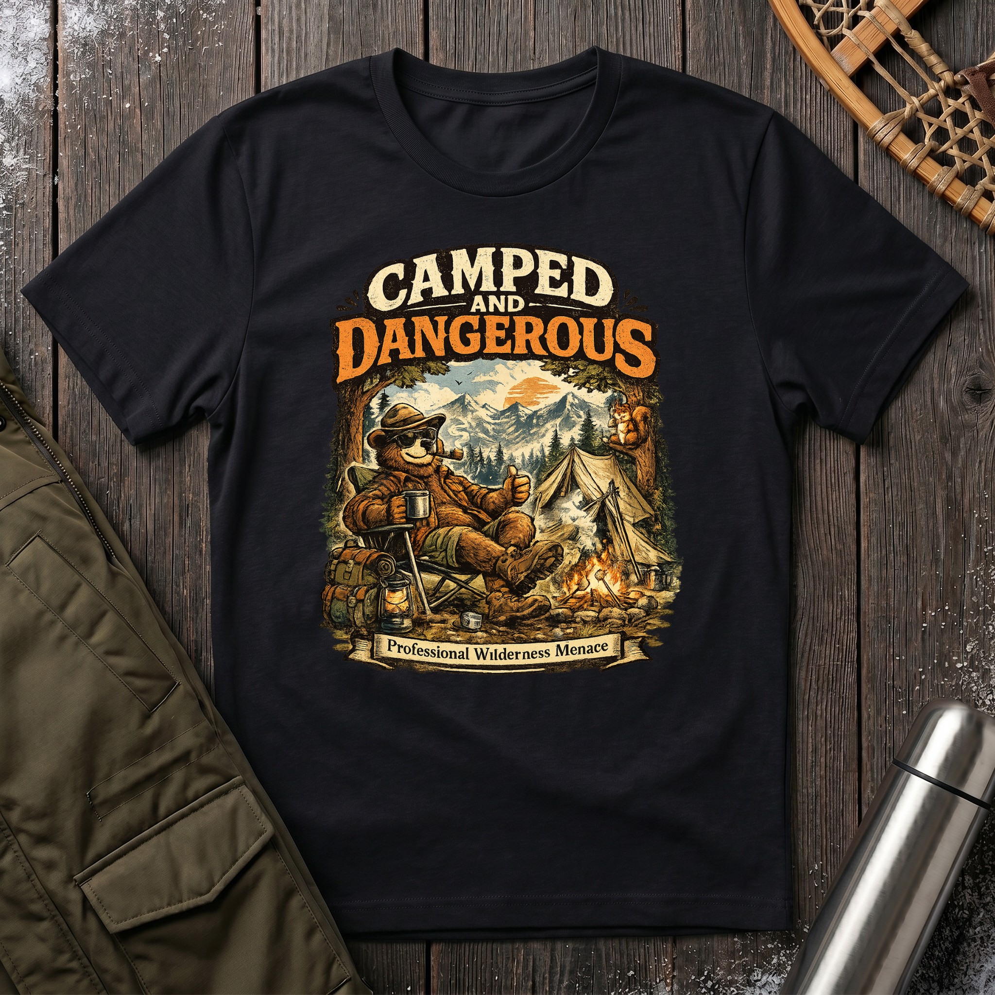 Camped and Dangerous T-Shirt