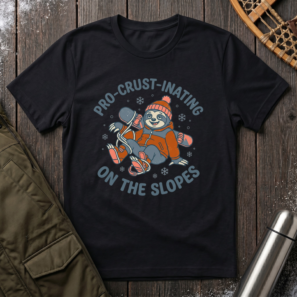 Pro-Crust-Inating On The Slopes T‑Shirt