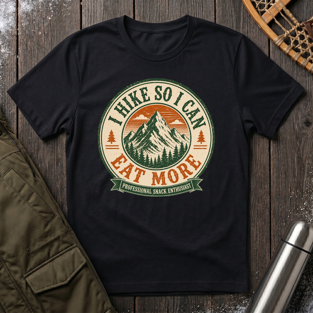 I Hike So I Can Eat More T‑Shirt