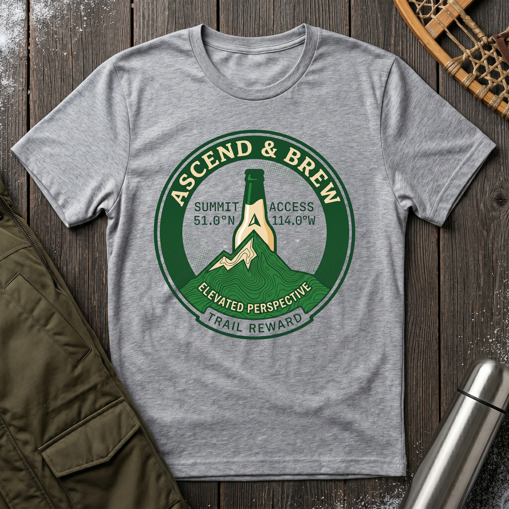Ascend And Brew T‑Shirt