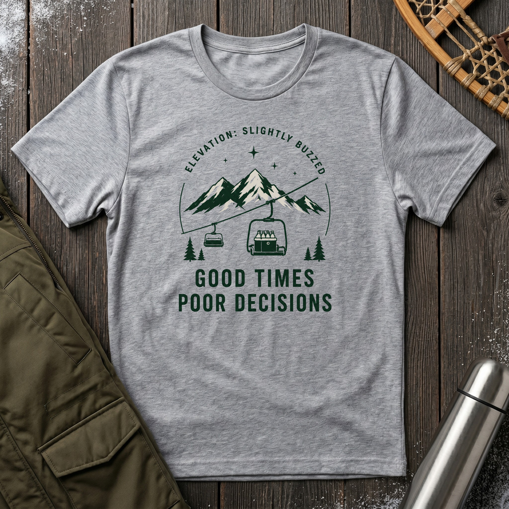 Good Times, Poor Decisions T‑Shirt
