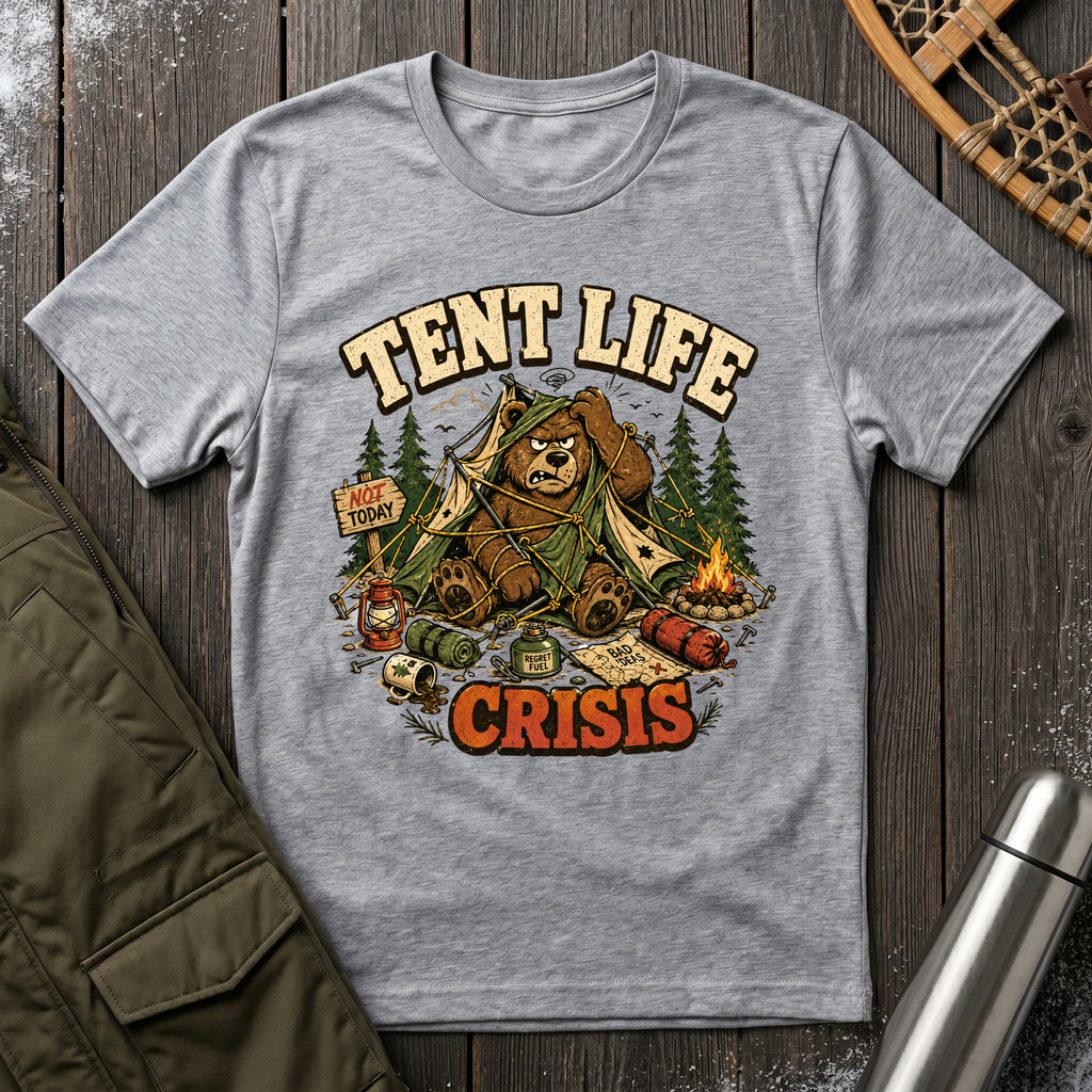Tent Life Crisis T-Shirt