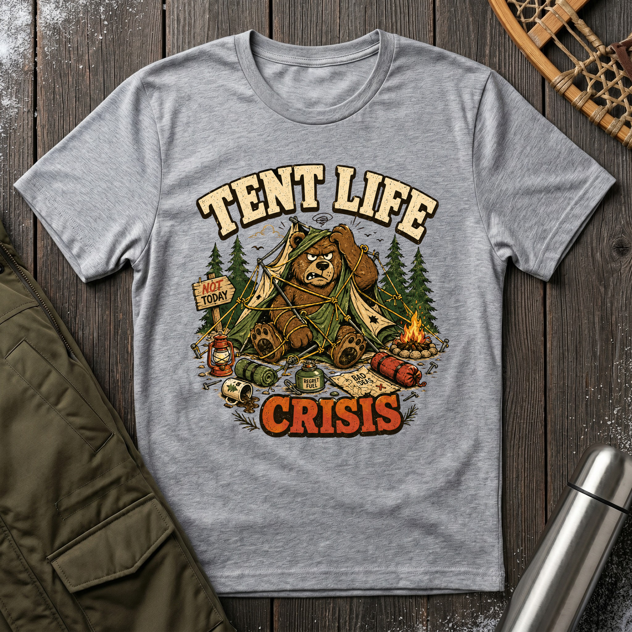 Tent Life Crisis T-Shirt