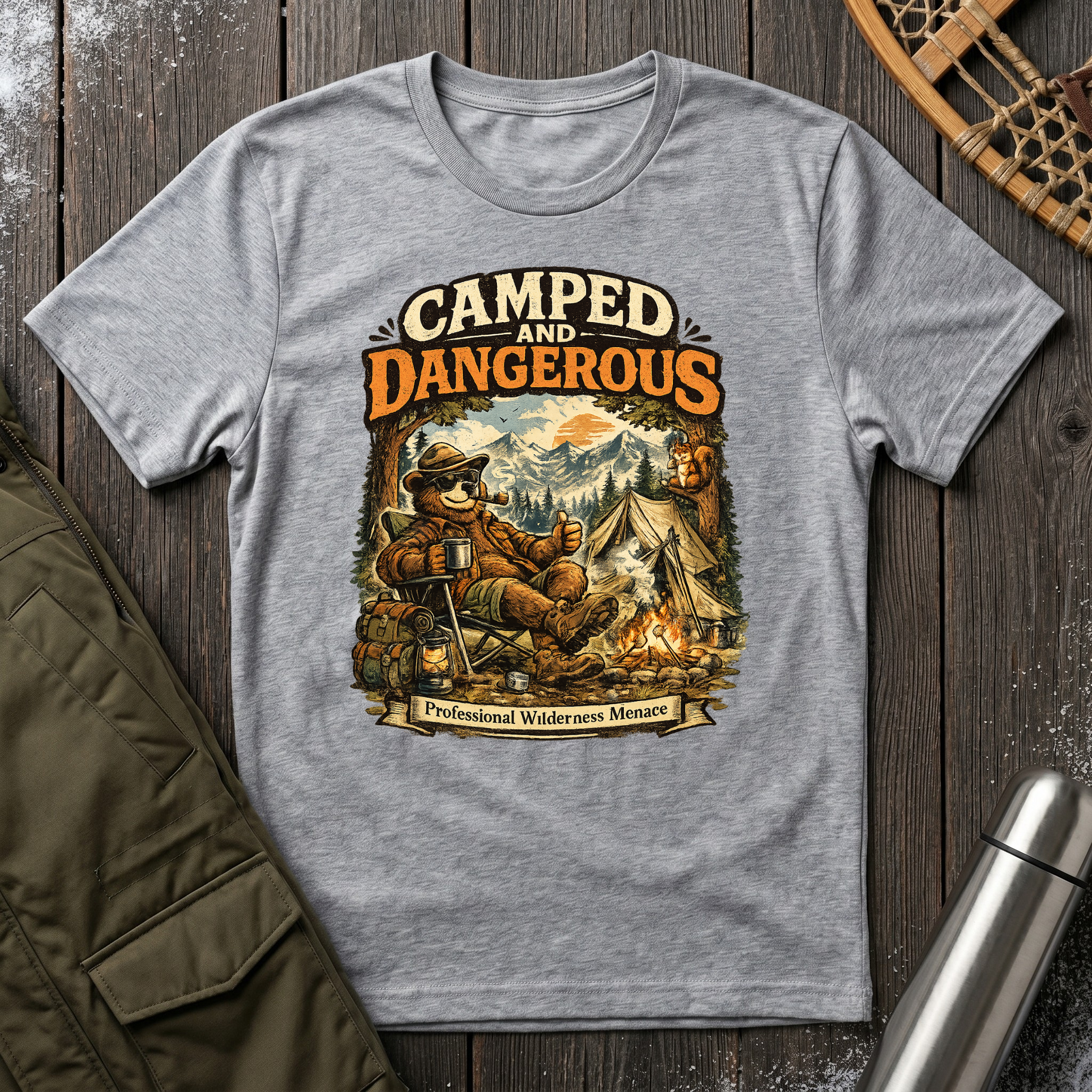 Camped and Dangerous T-Shirt