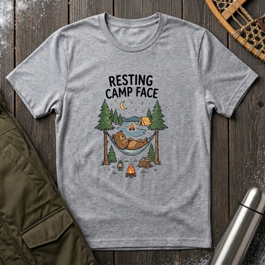 Resting Camp Face T-Shirt
