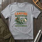Professional Camping Enthusiast T‑Shirt