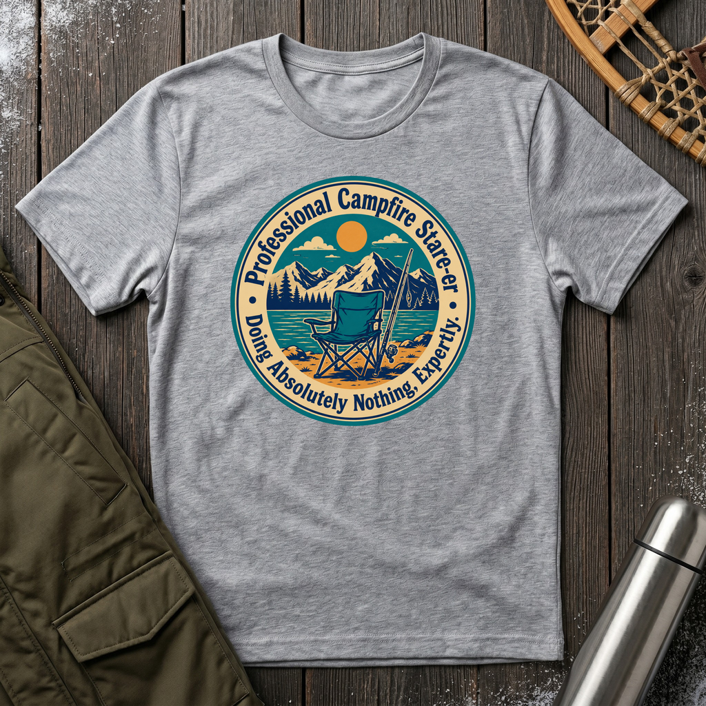 Professional Camp Fire Stare-Er T‑Shirt
