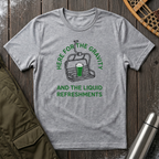 Here For The Gravity T‑Shirt