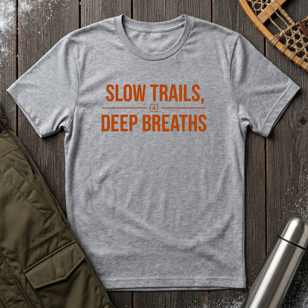 Slow Trails, Deep Breaths T‑Shirt