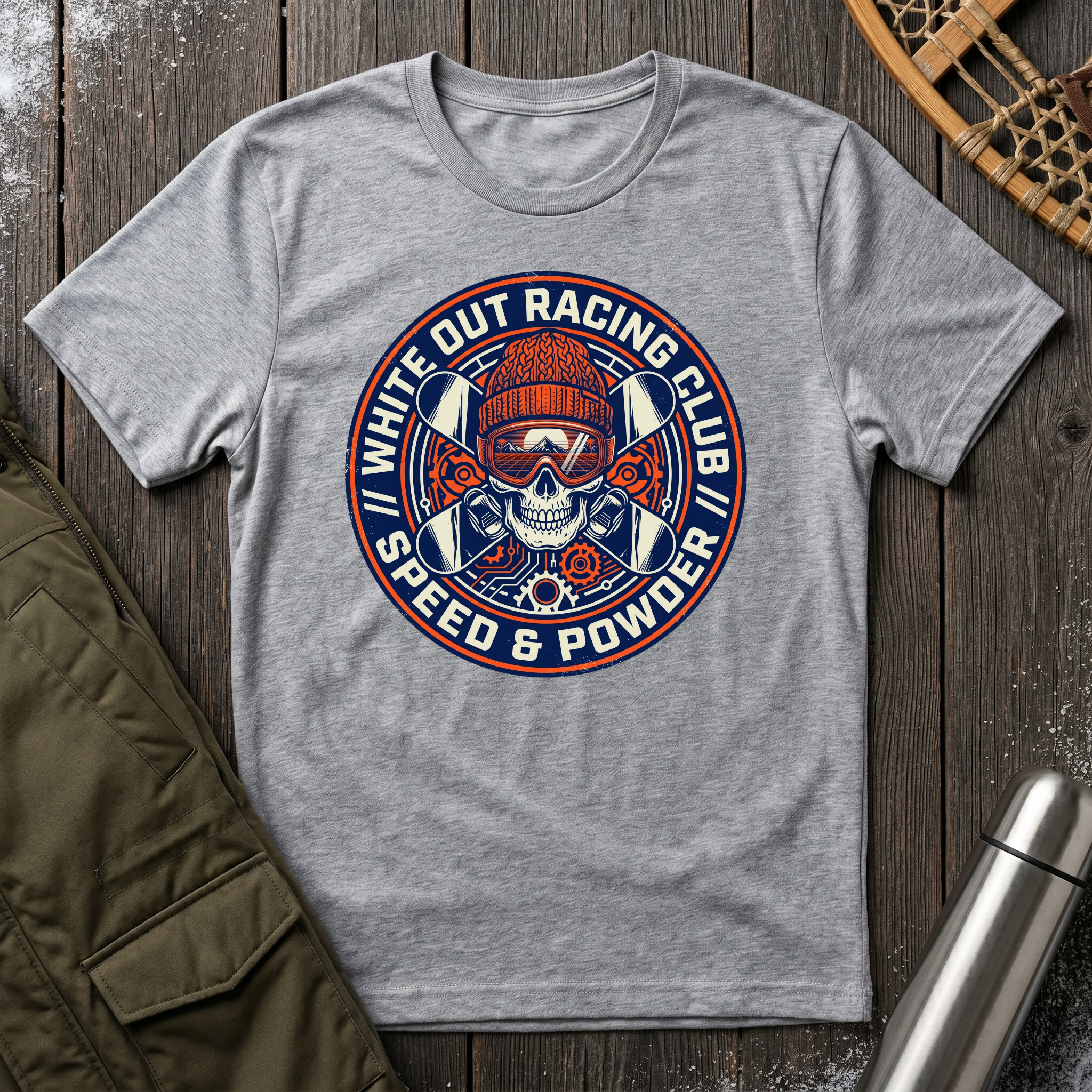 White Out Racing Club T‑Shirt
