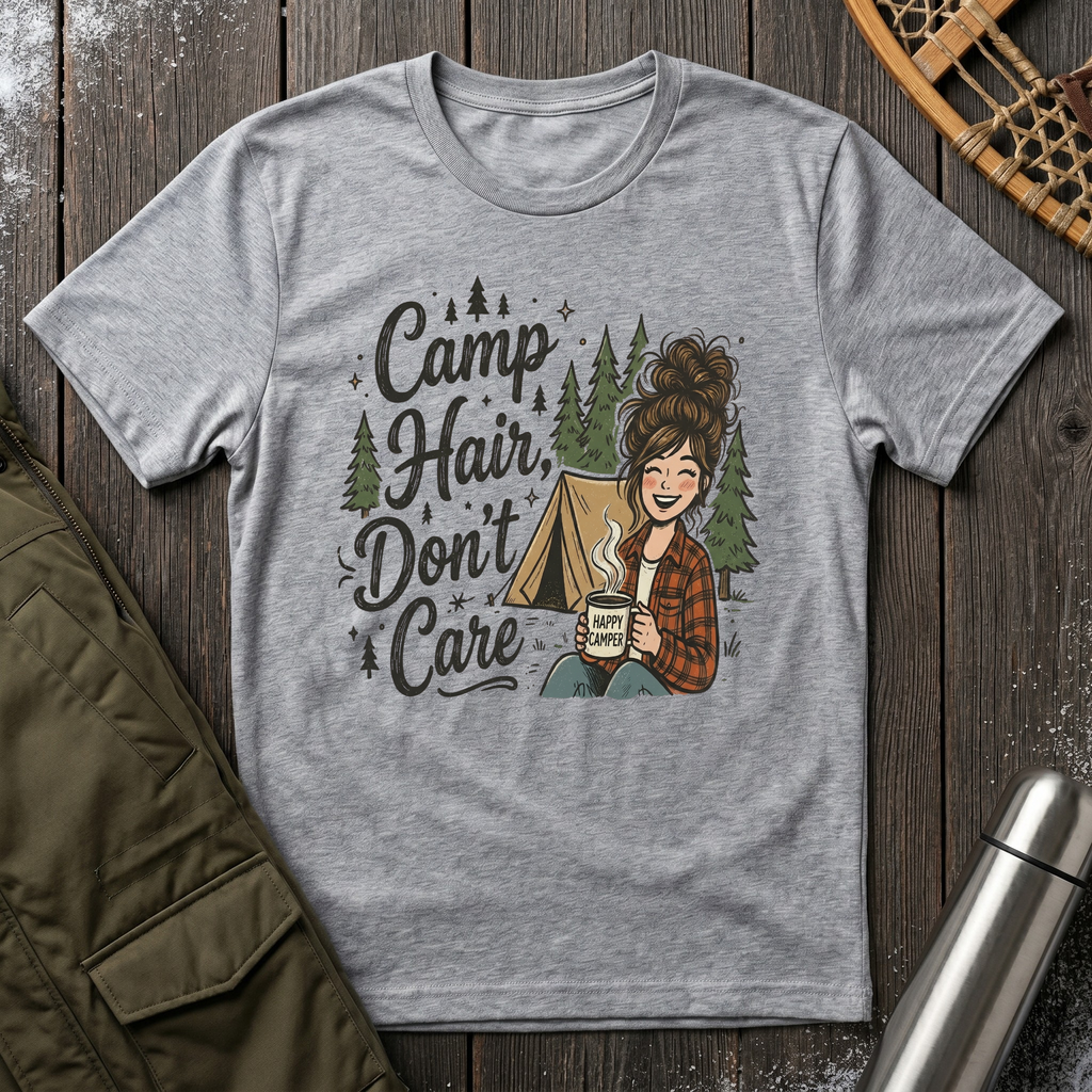 Camp Hair, Don't Care T-Shirt