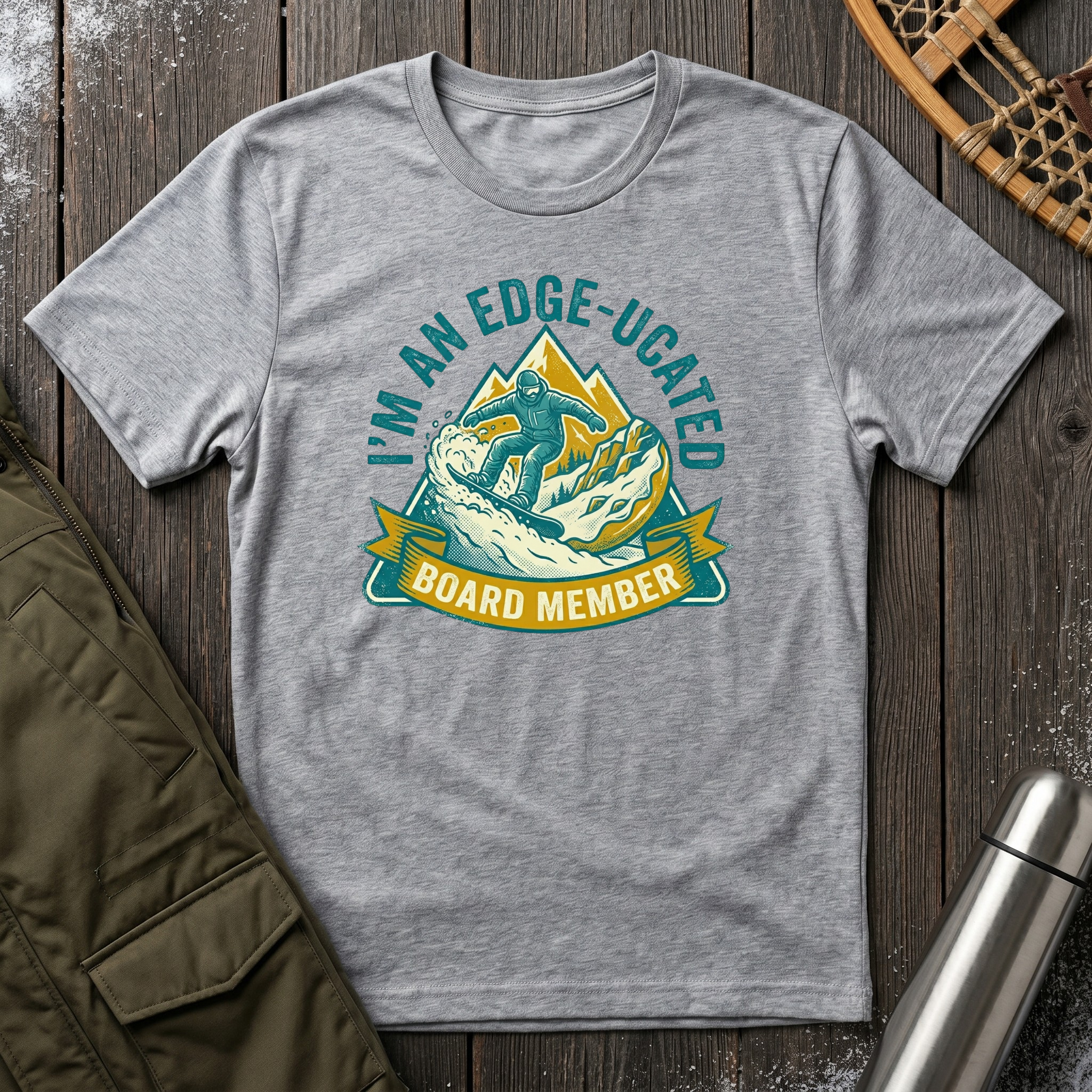 I'm An Edge-Ucated Board Member T‑Shirt