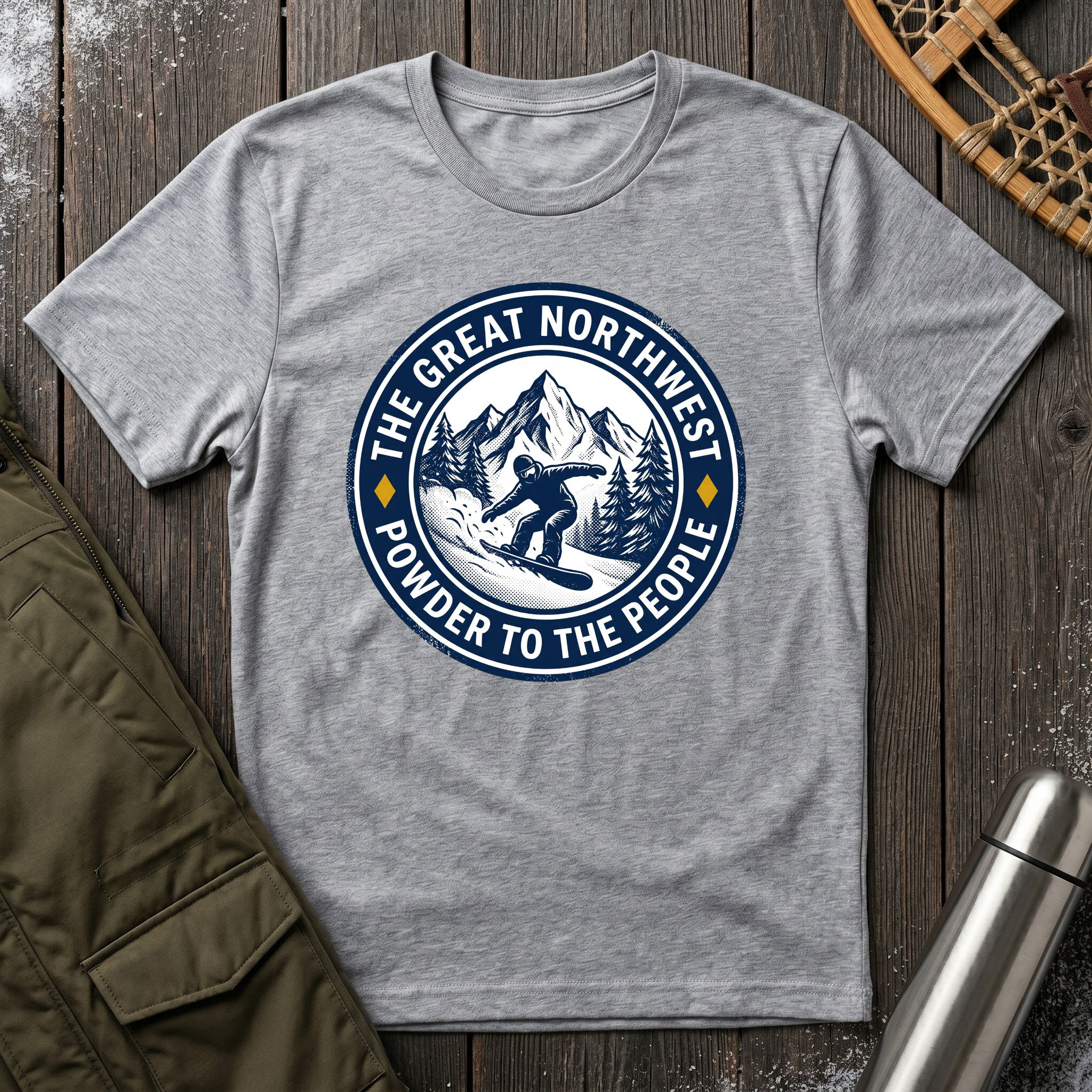 Powder To The People T‑Shirt
