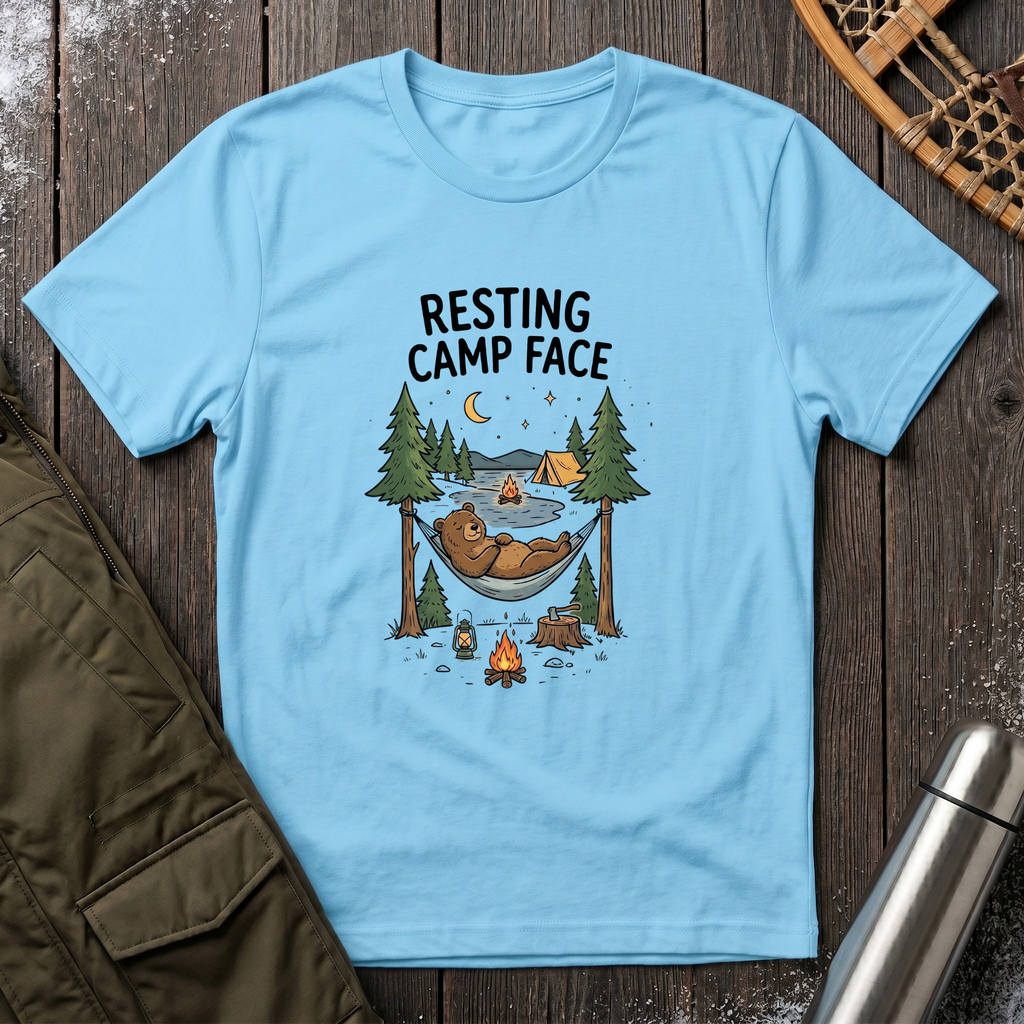 Resting Camp Face T-Shirt