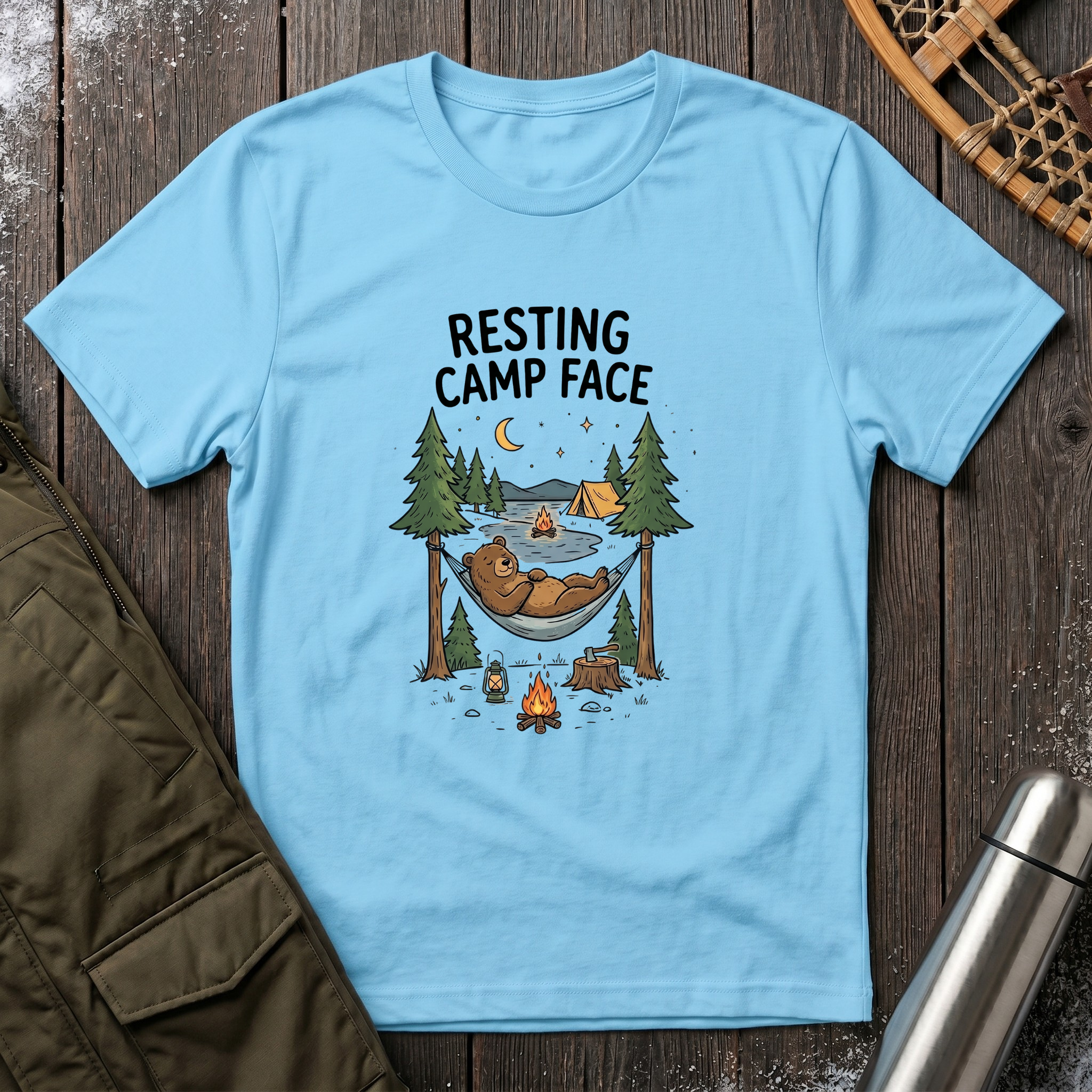 Resting Camp Face T-Shirt
