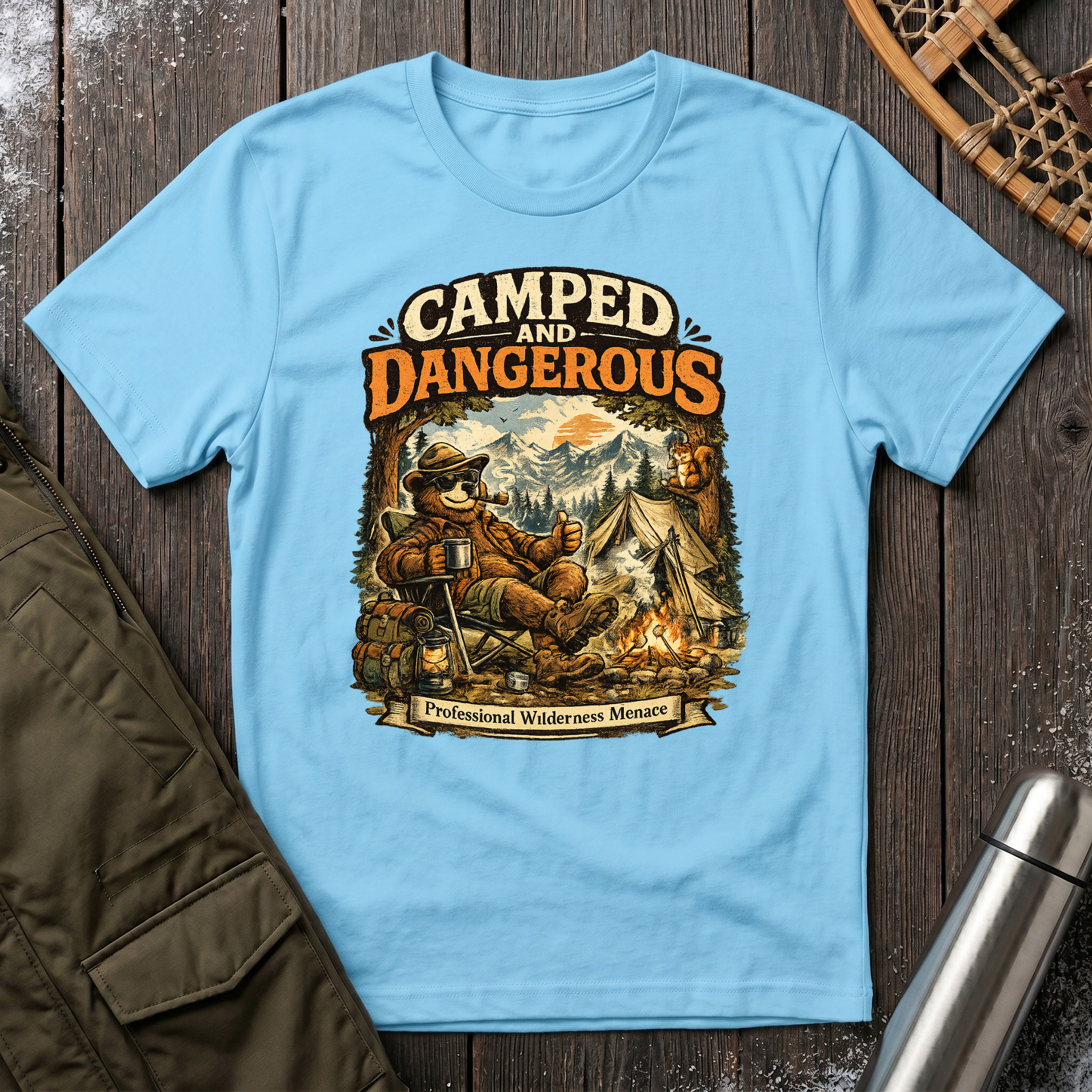 Camped and Dangerous T-Shirt