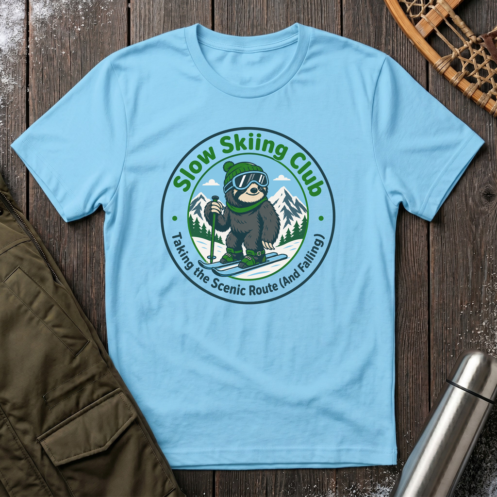 Slow Skiing Club T‑Shirt