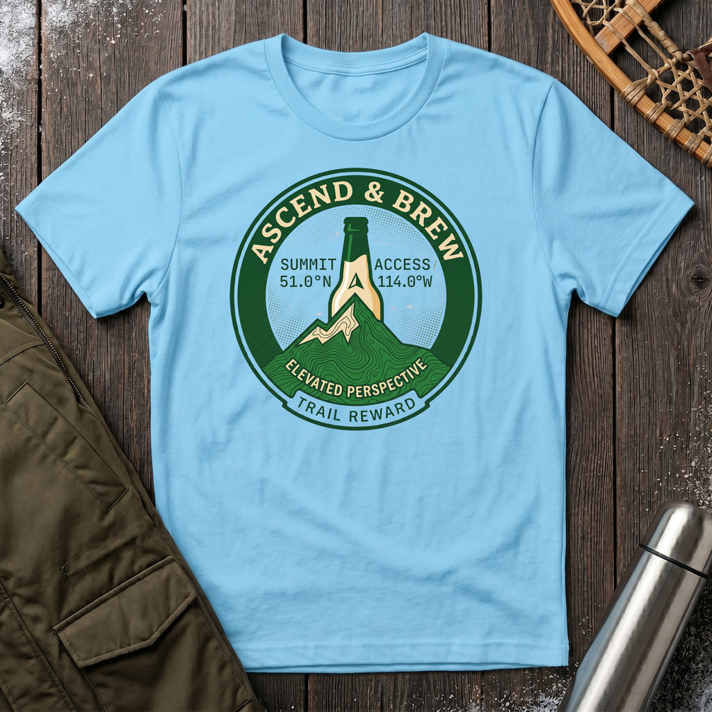 Ascend And Brew T‑Shirt