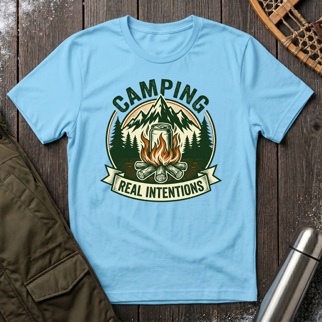 Camping: Real Intentions T‑Shirt