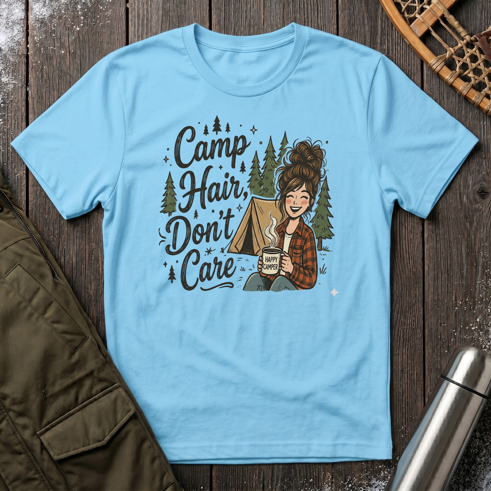 Camp Hair, Don't Care T-Shirt