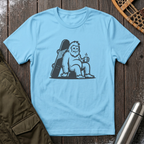 Snowboarding Yeti T‑Shirt