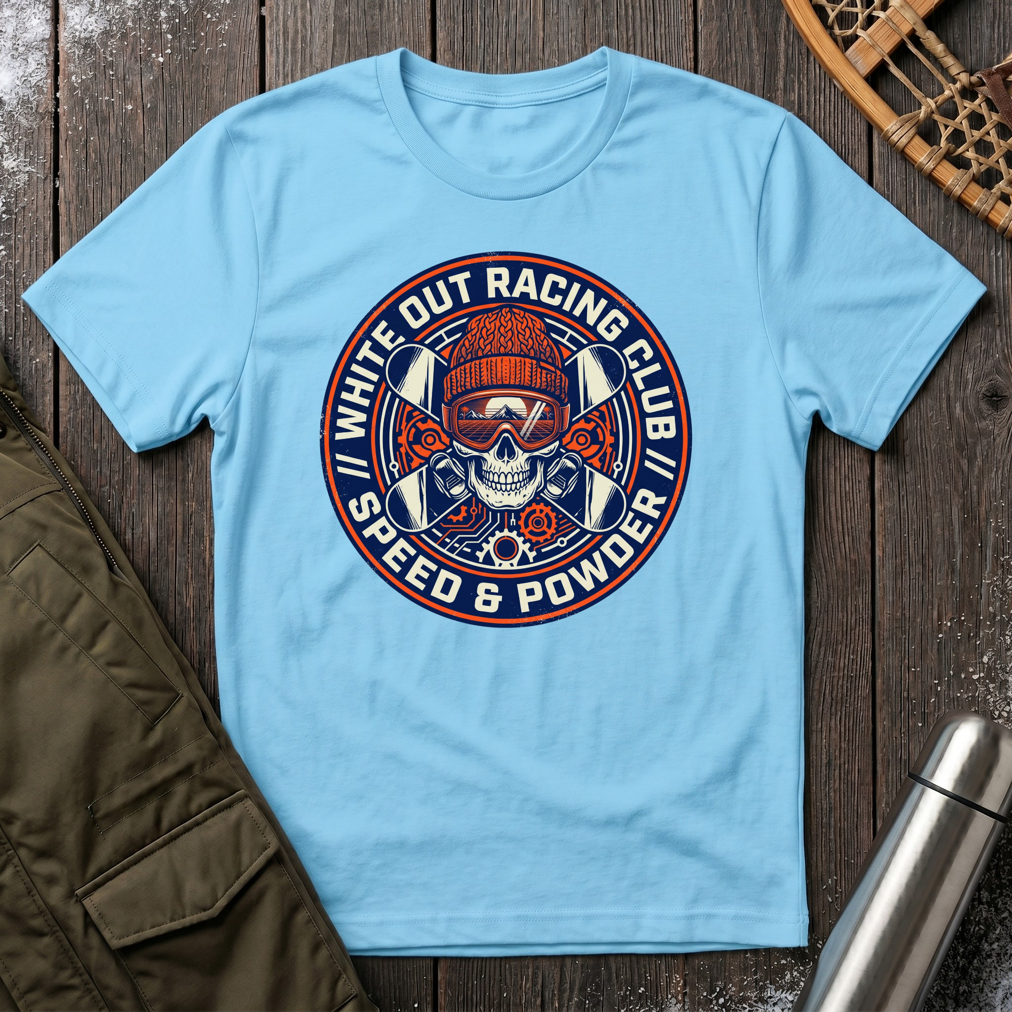 White Out Racing Club T‑Shirt