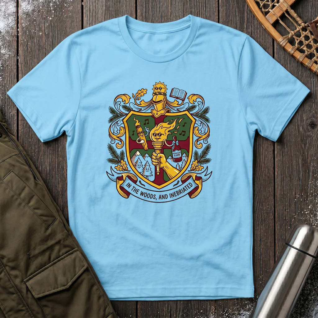 In The Woods and Inebriated T‑Shirt