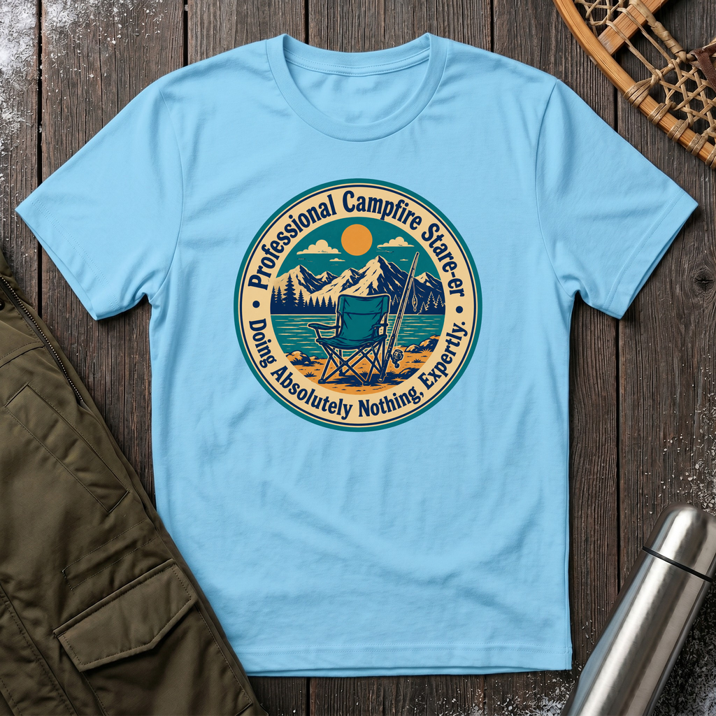 Professional Camp Fire Stare-Er T‑Shirt