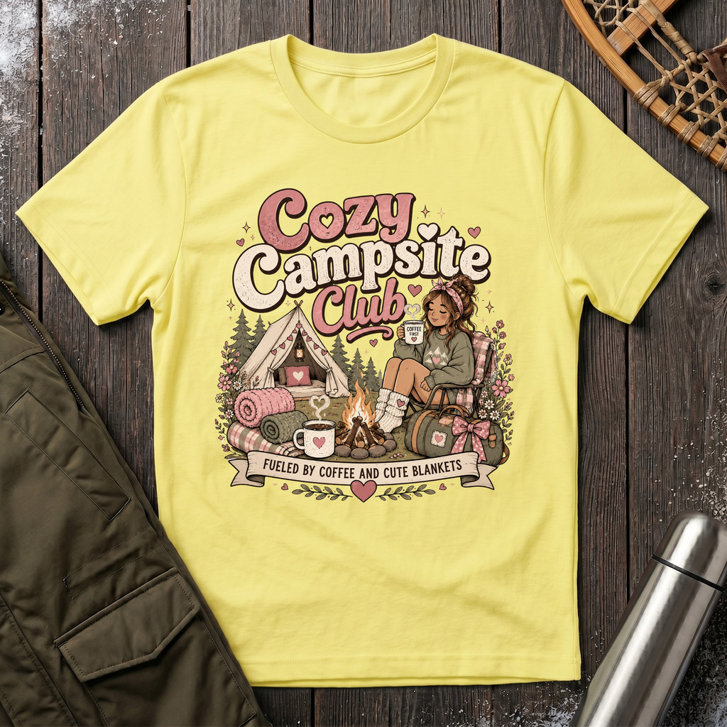 Cozy Campsite Club T-Shirt