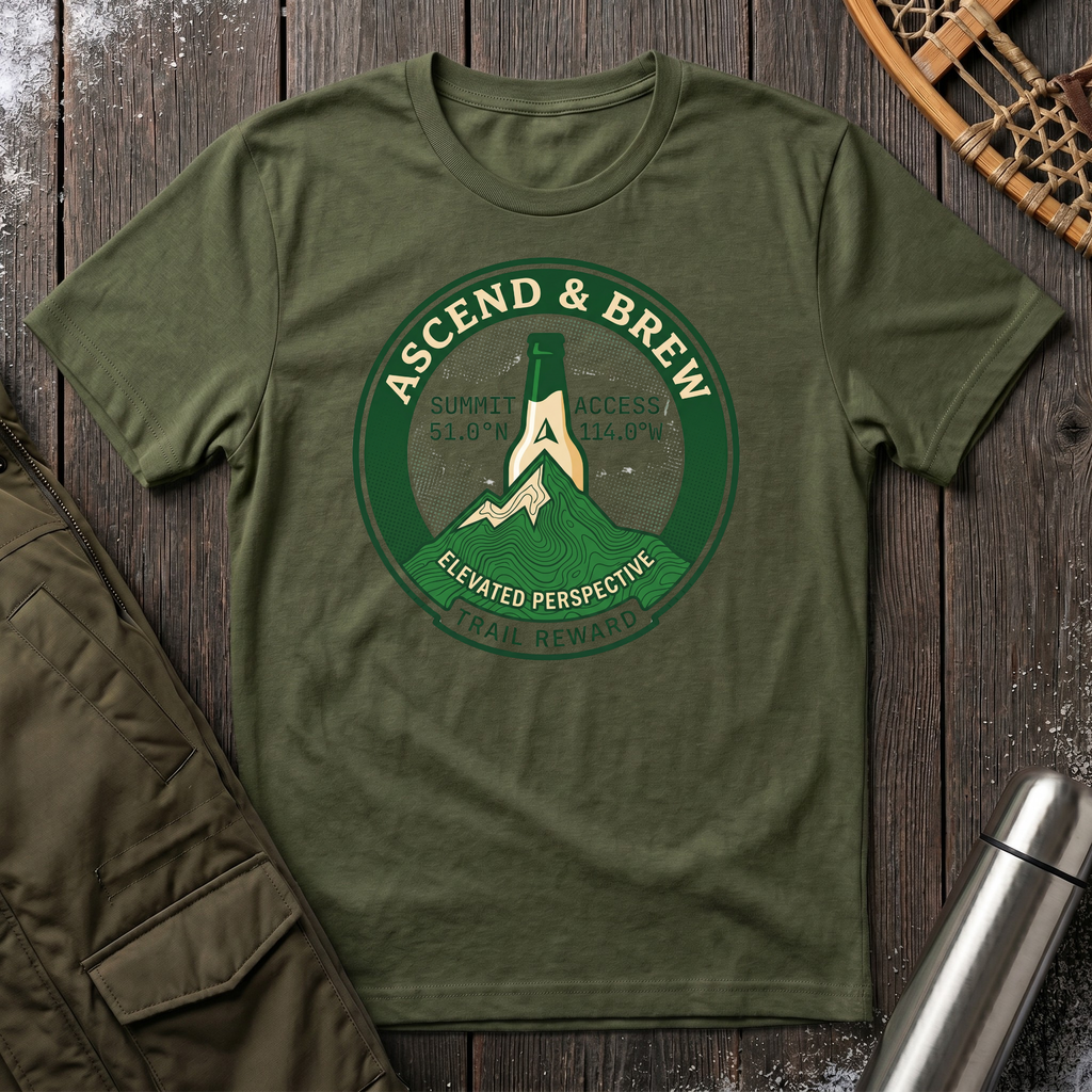 Ascend And Brew T‑Shirt
