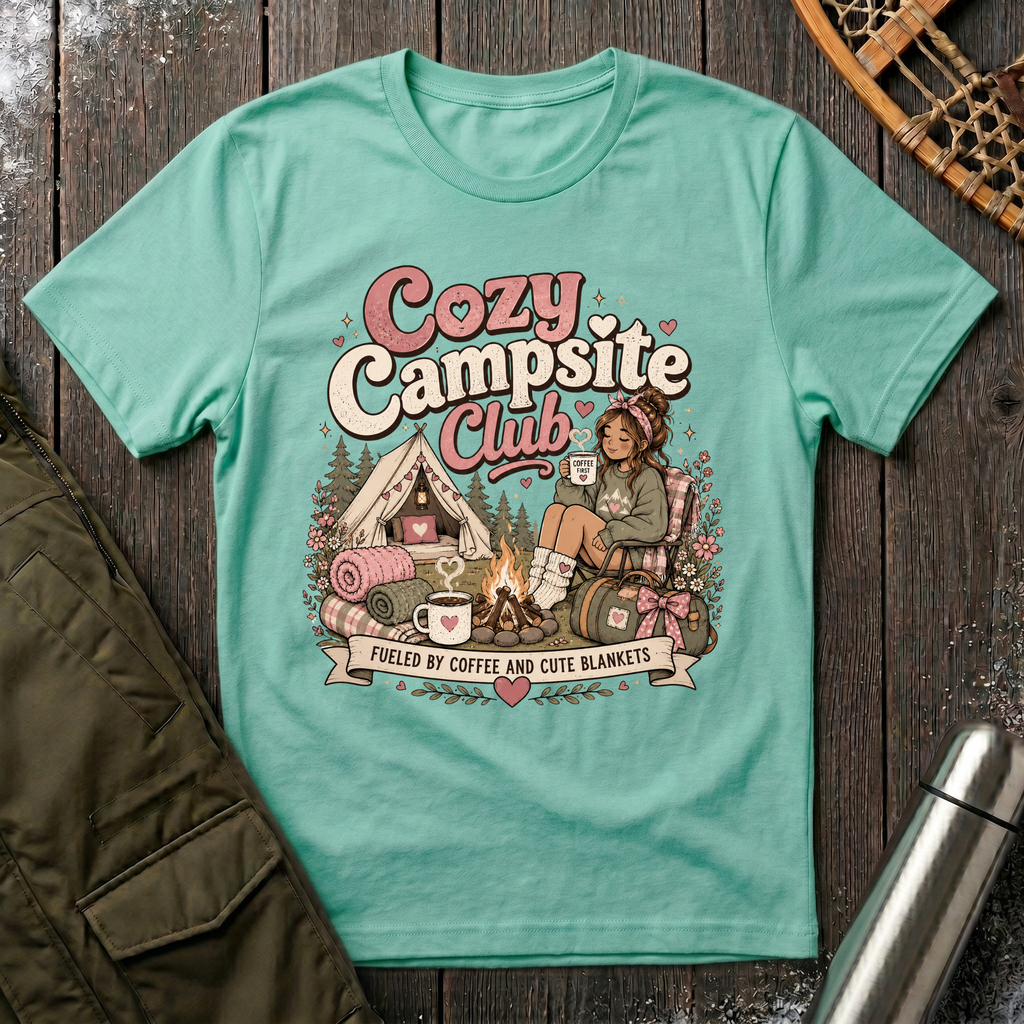 Cozy Campsite Club T-Shirt