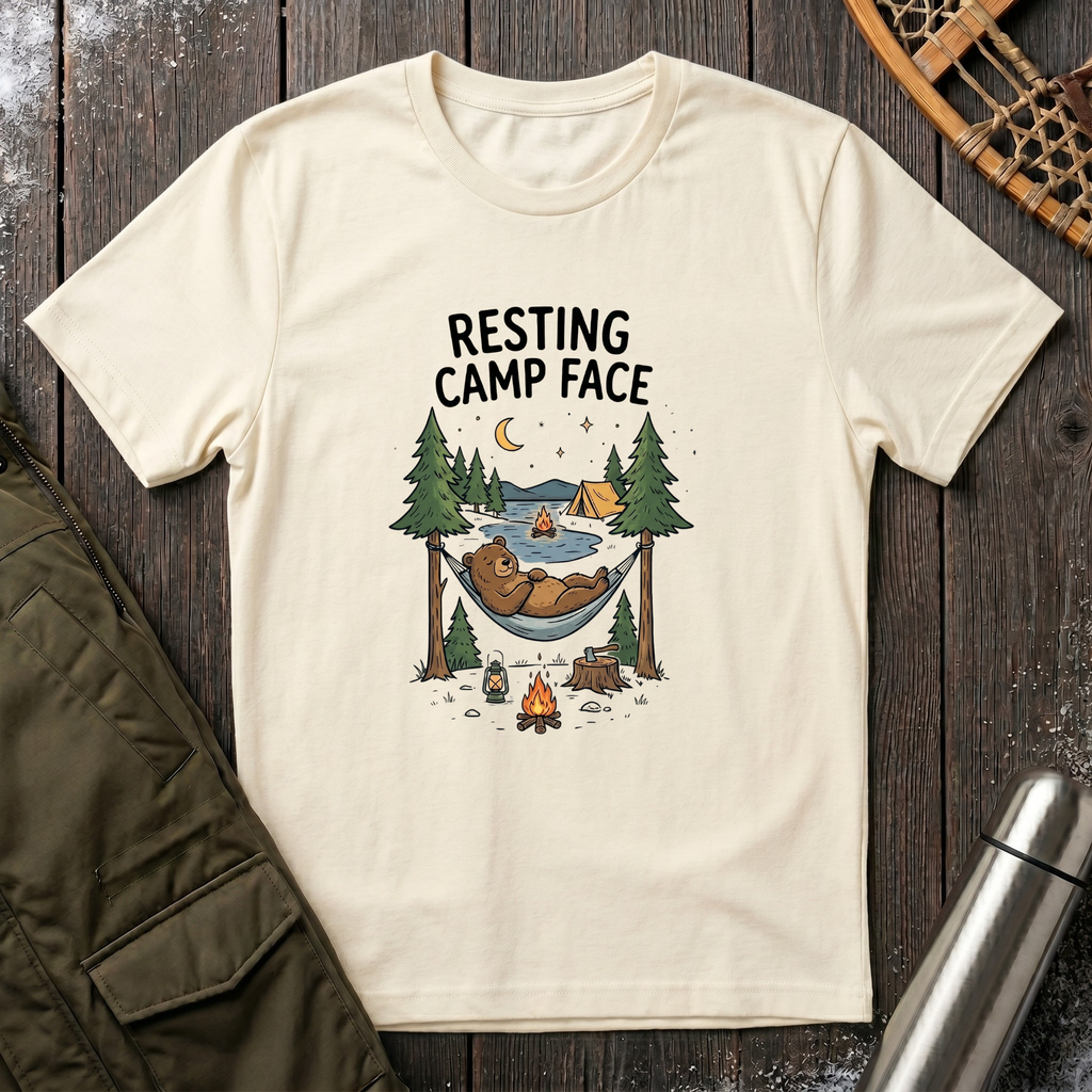 Resting Camp Face T-Shirt
