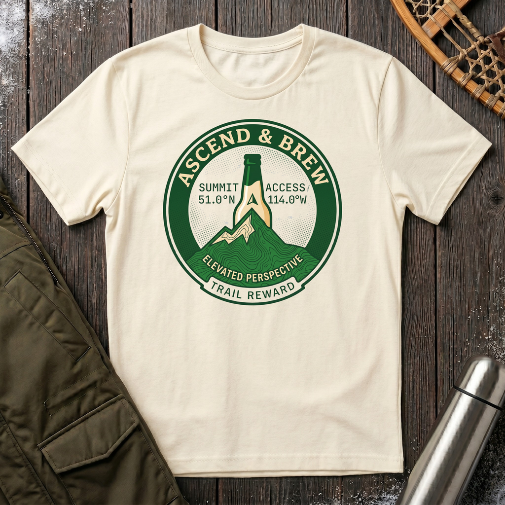 Ascend And Brew T‑Shirt