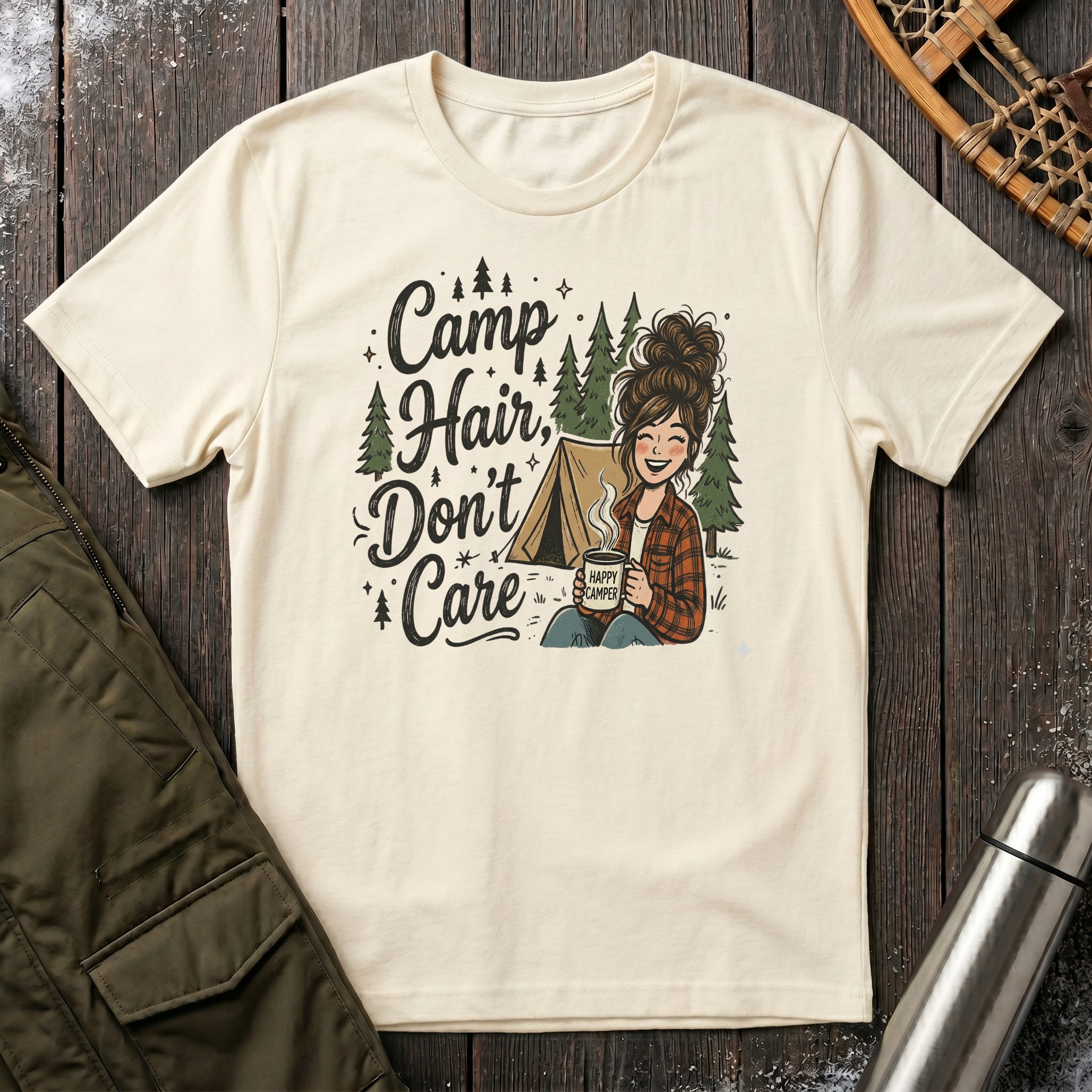 Camp Hair, Don't Care T-Shirt