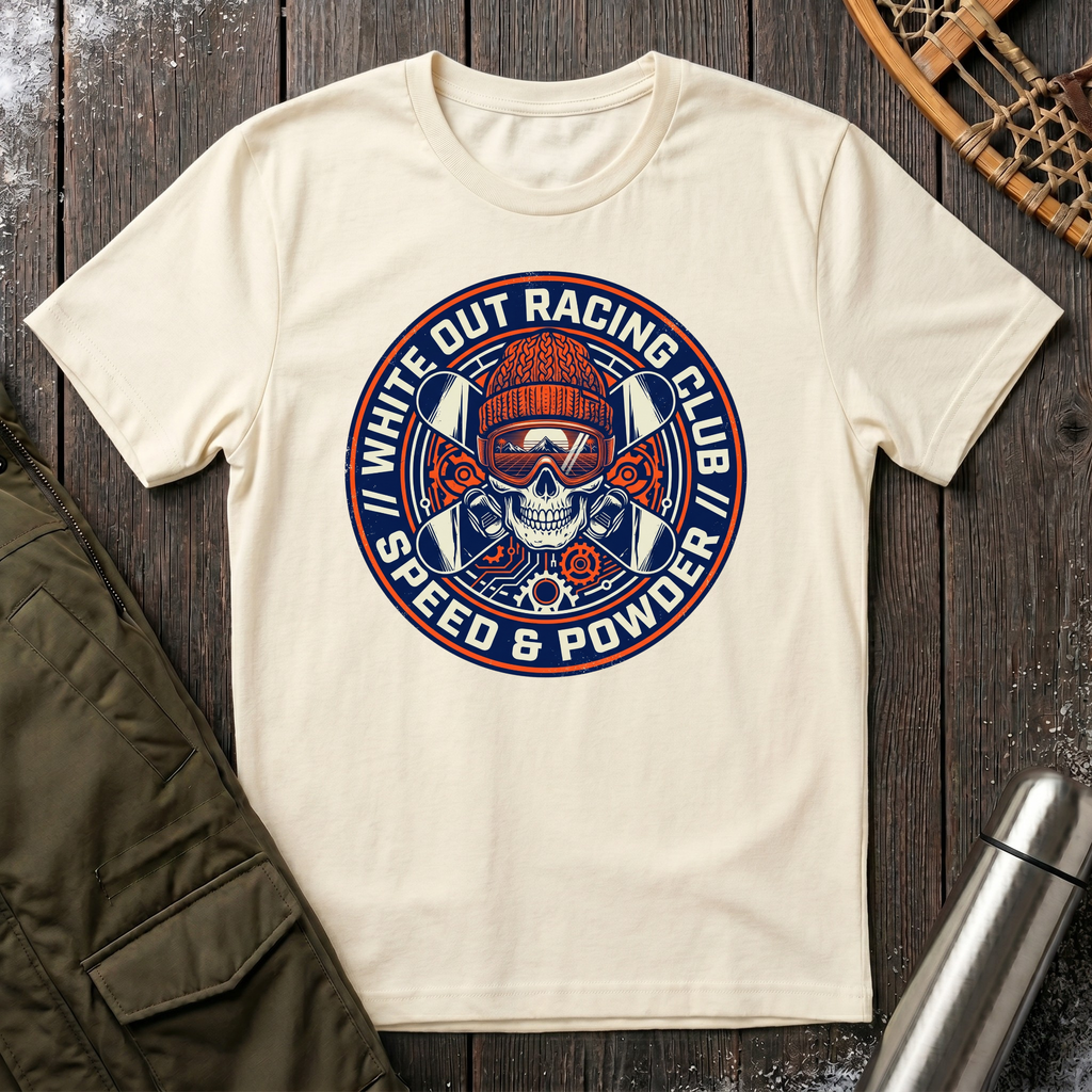 White Out Racing Club T‑Shirt
