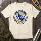 Snowboarding Because My Kids Wont Let Me Sleep T‑Shirt