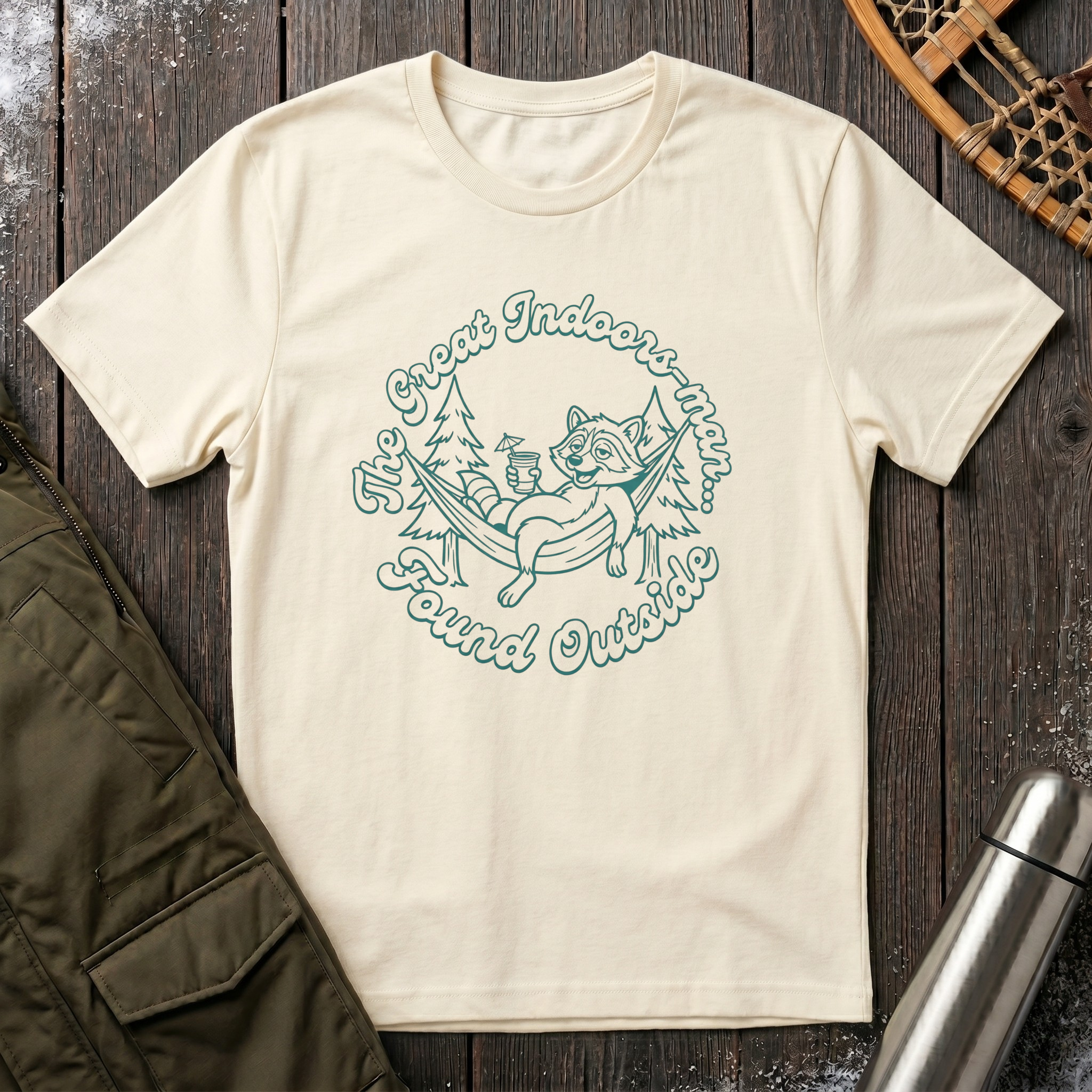 The Great Indoors-Man T‑Shirt