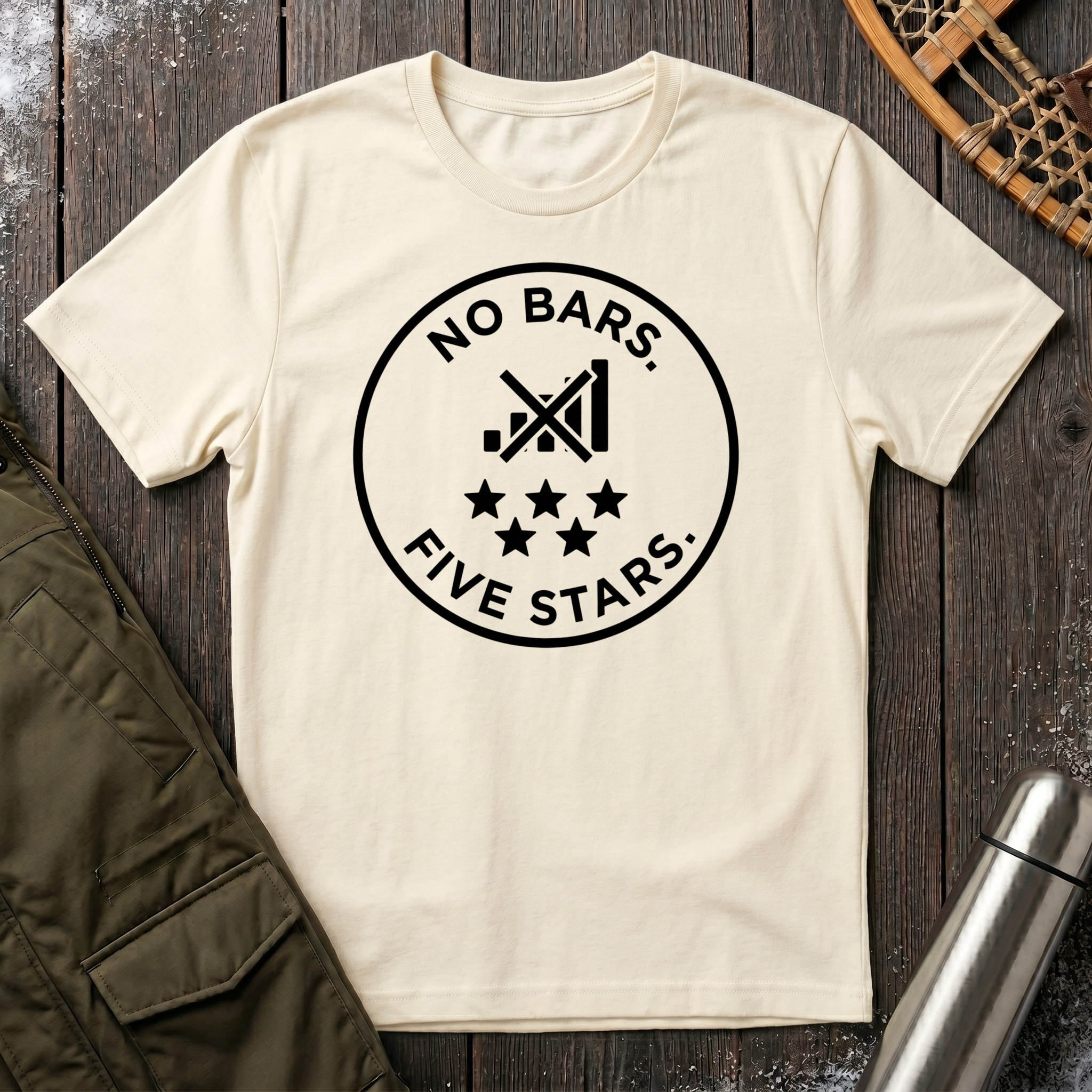 No Bars, Five Stars T-Shirt