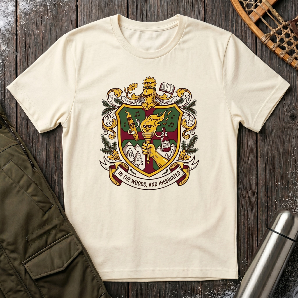 In The Woods and Inebriated T‑Shirt