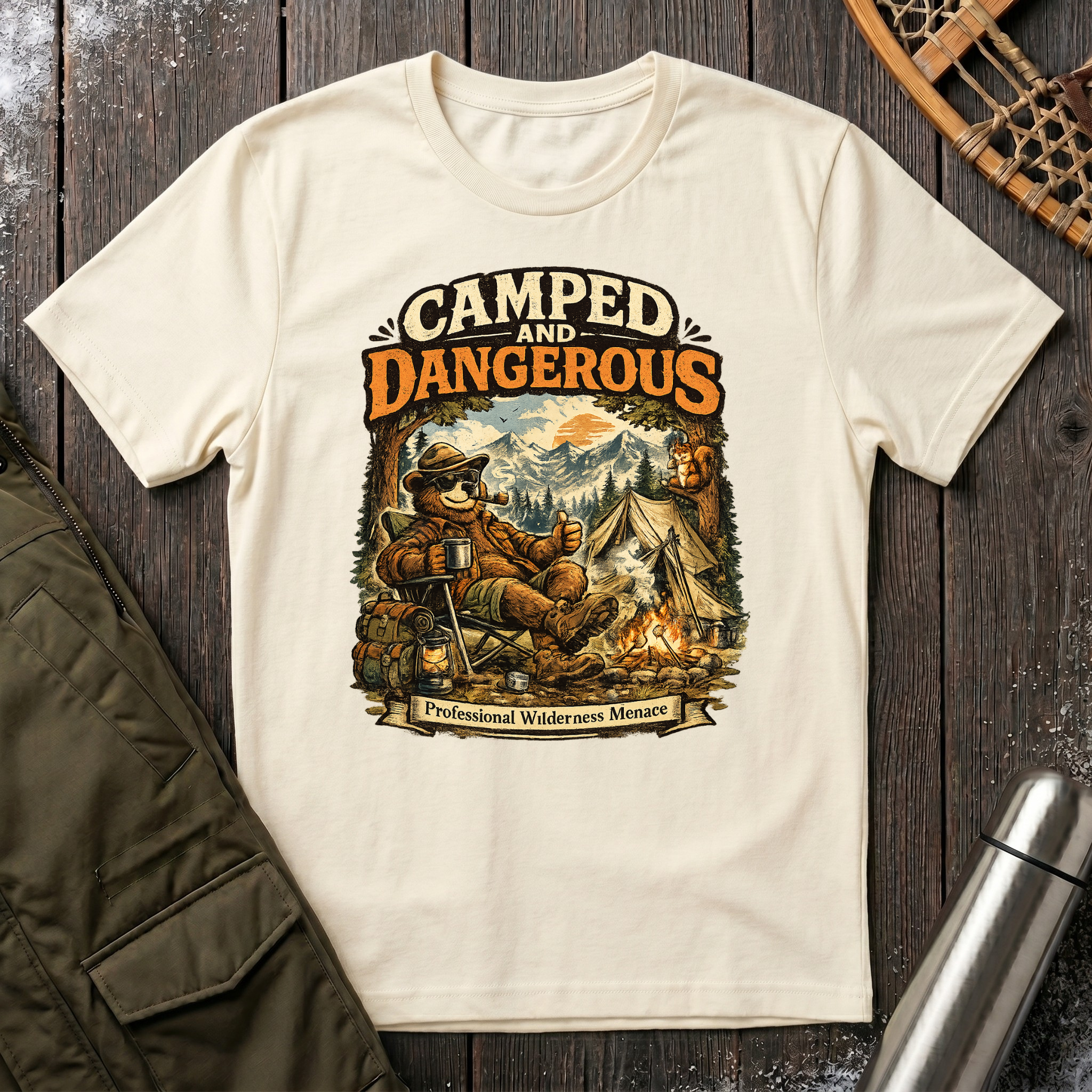 Camped and Dangerous T-Shirt