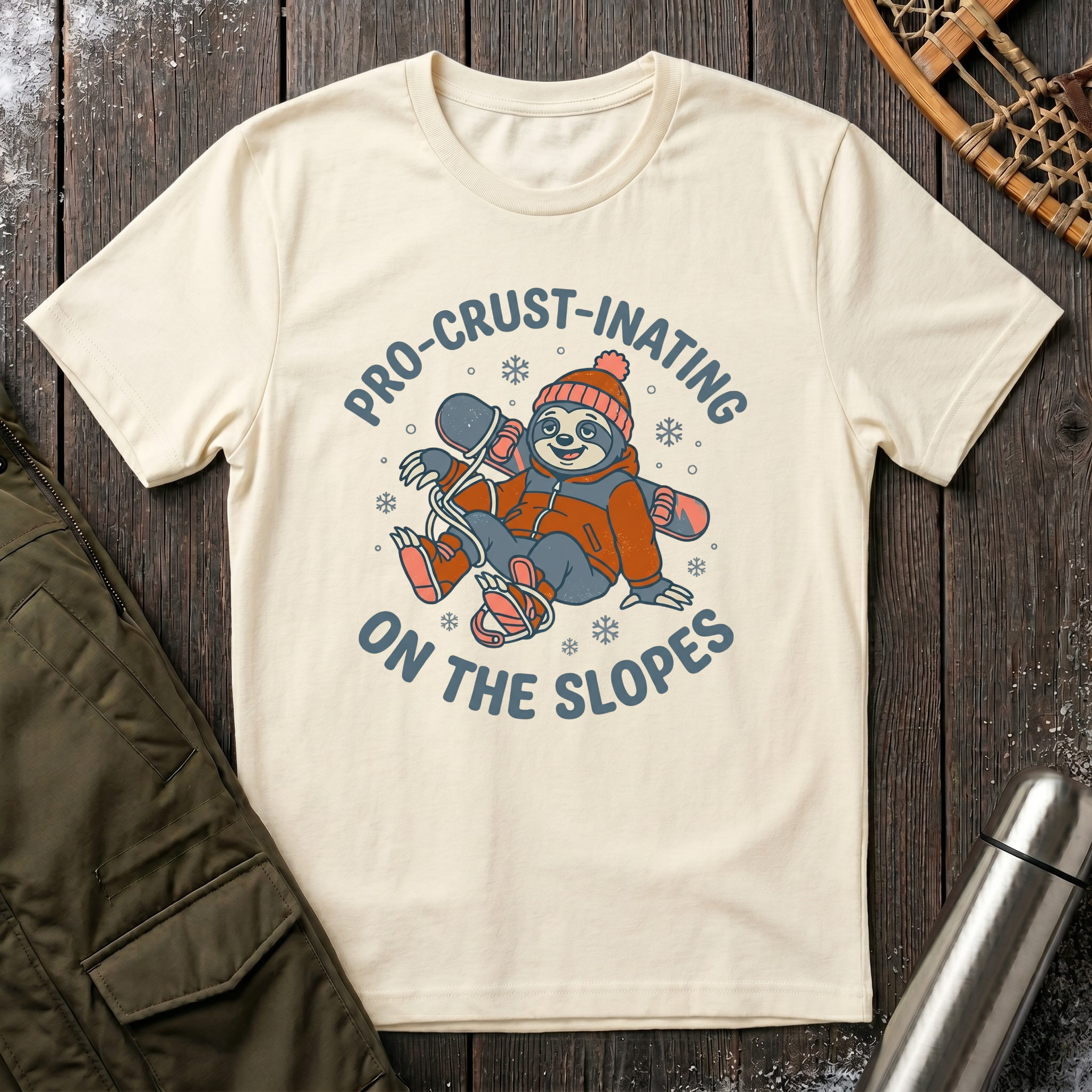 Pro-Crust-Inating On The Slopes T‑Shirt