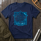 Pure White Lines T‑Shirt