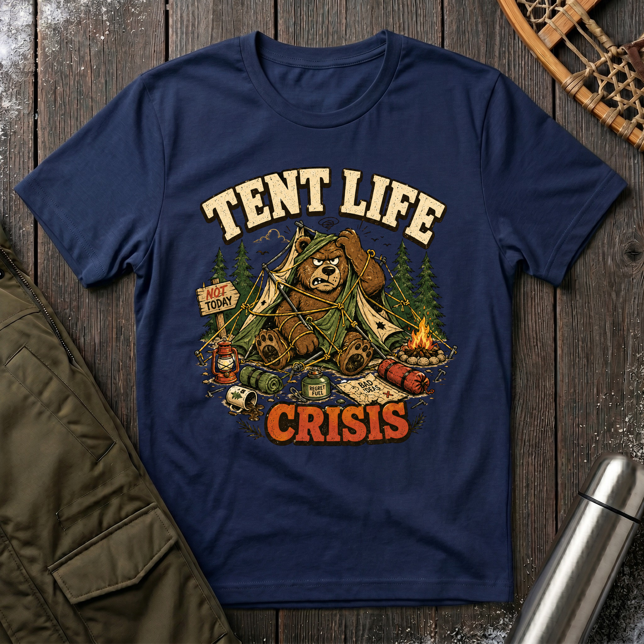 Tent Life Crisis T-Shirt